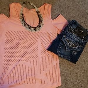 Bright Calvin Klein top